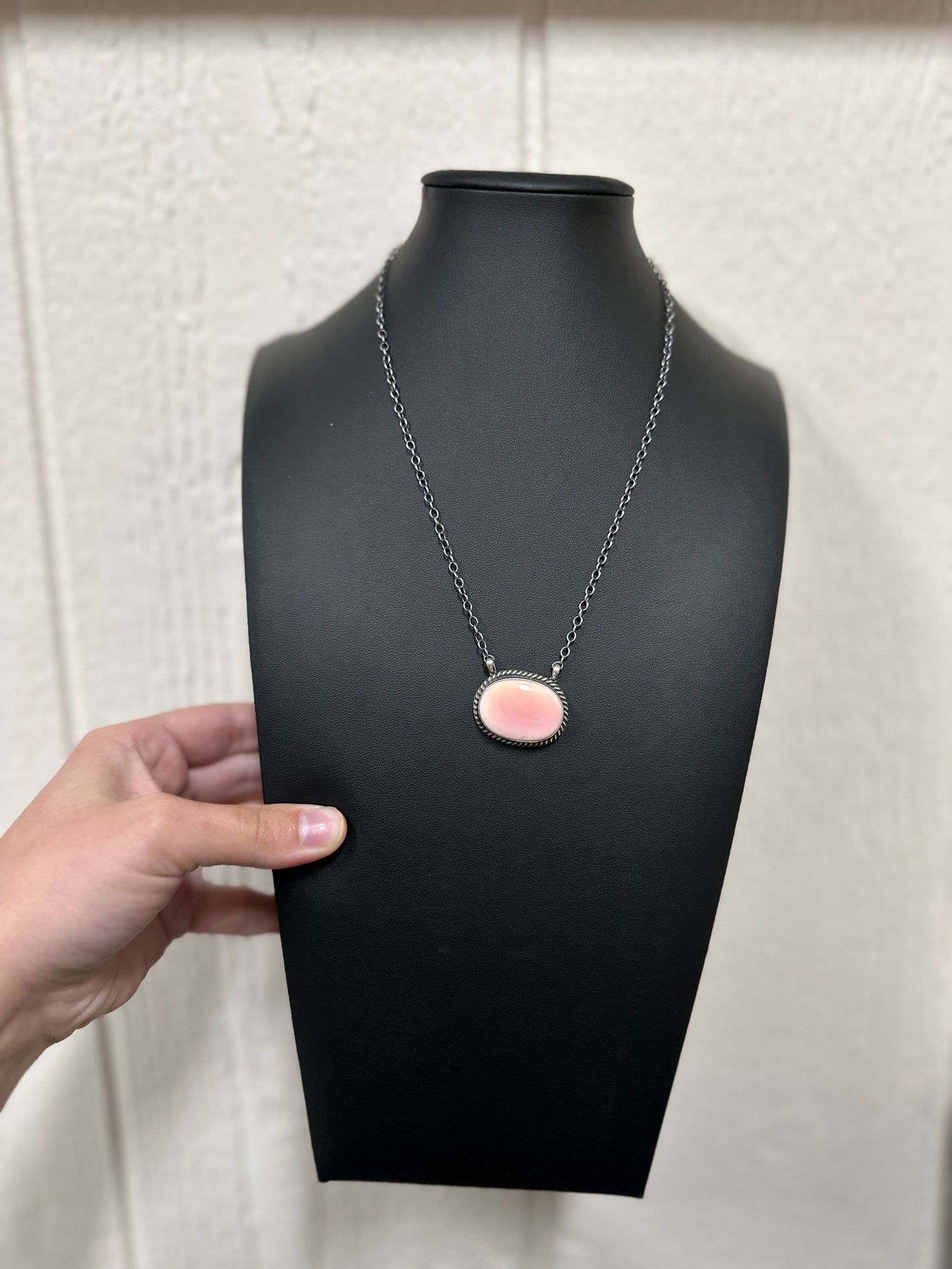 Pink Conch Necklace
