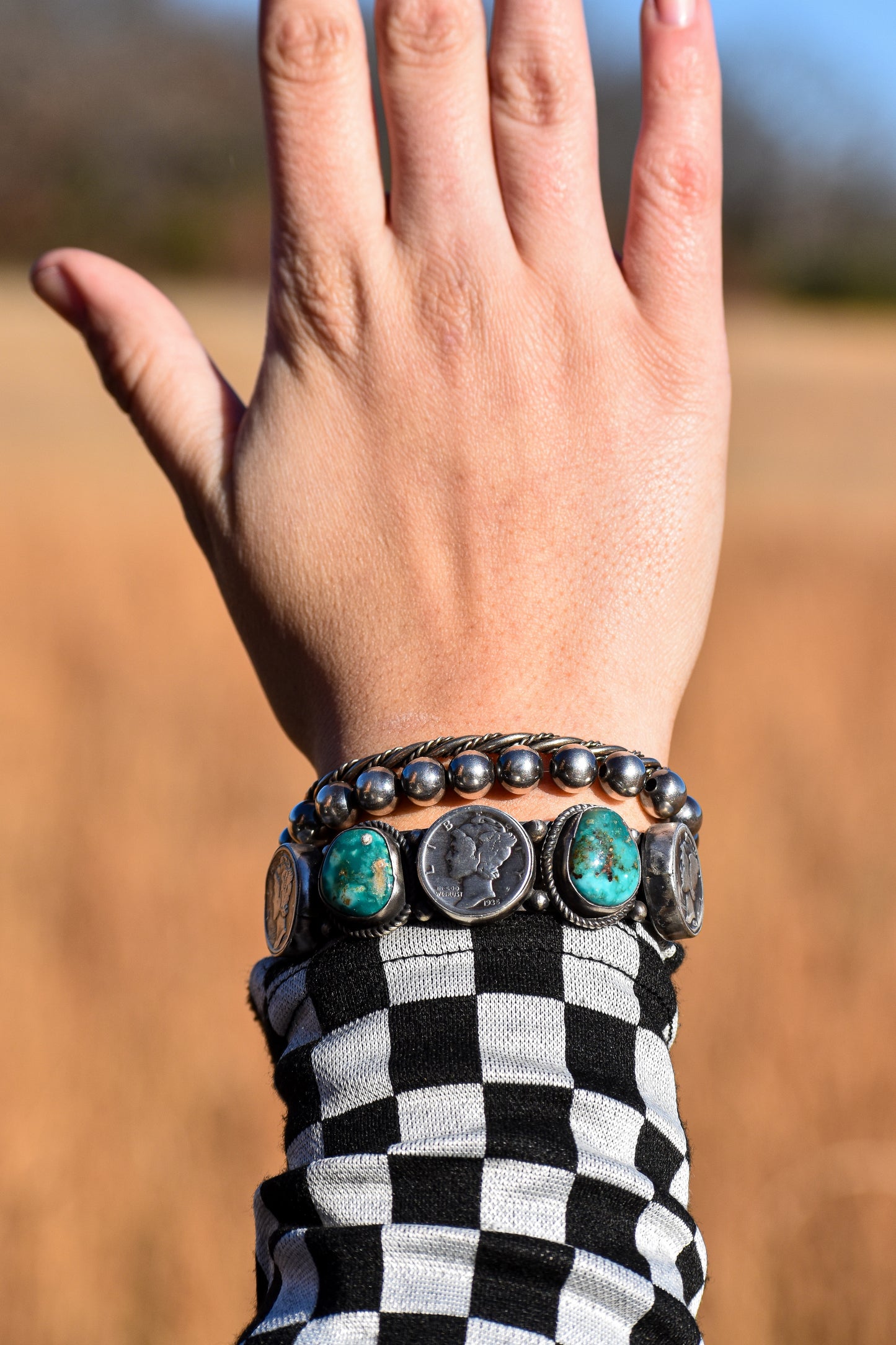 Kingman Coin Cuff