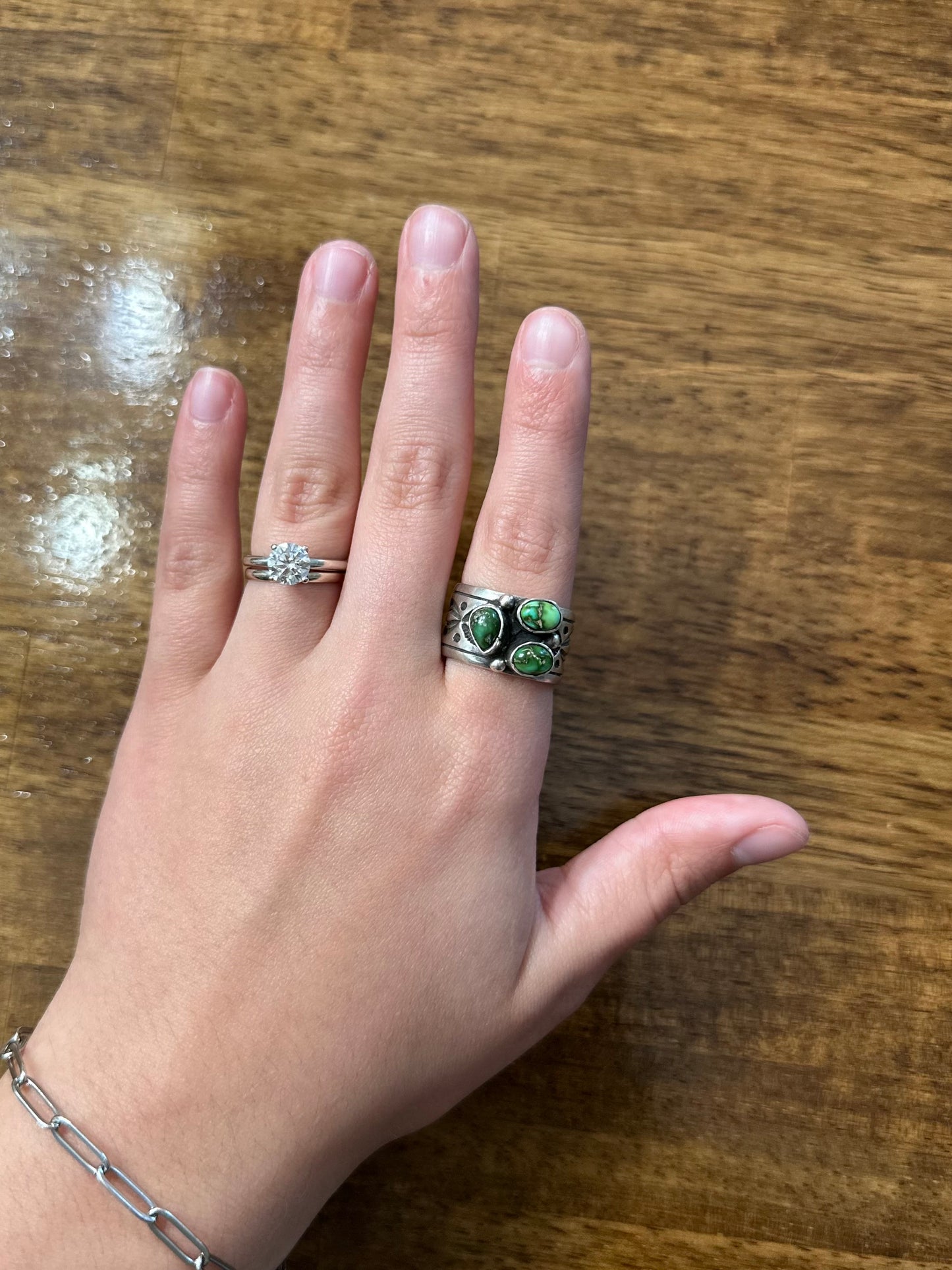 Sonoran Gold Thick Cluster Ring