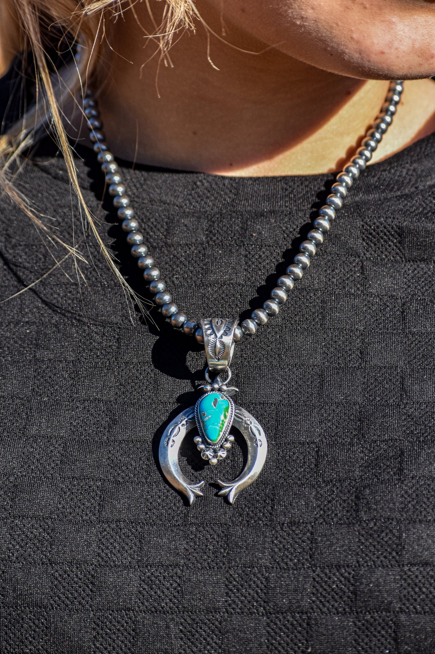 Naja Pendant Pearl Necklace