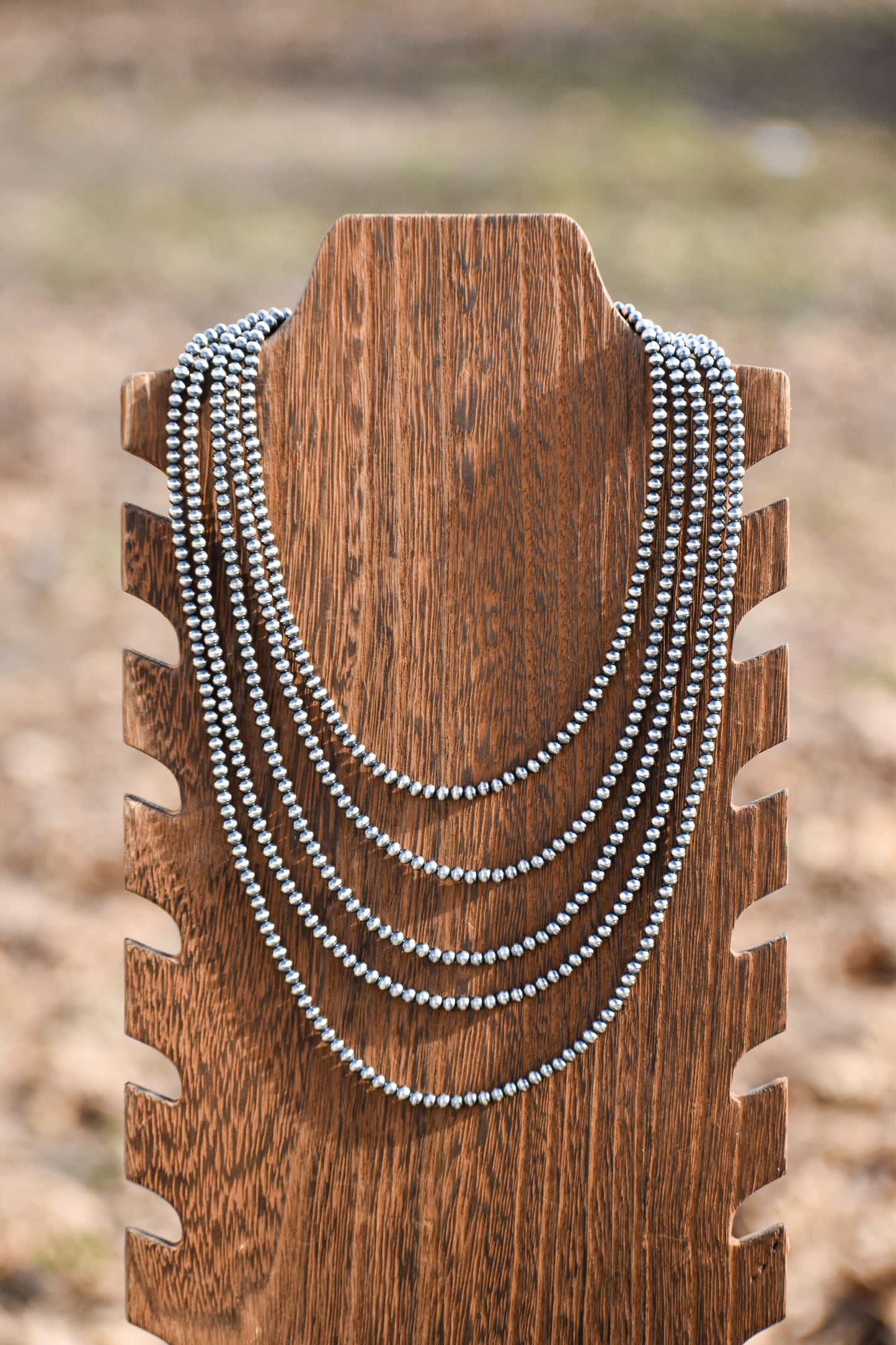 4mm Sterling Silver Pearls