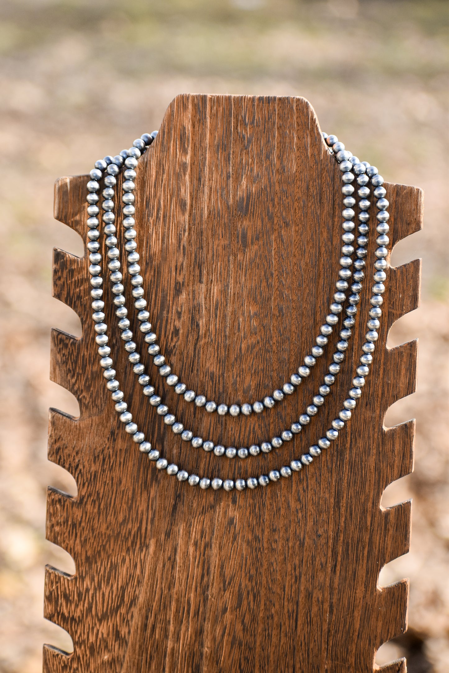 6mm Sterling Silver Pearls