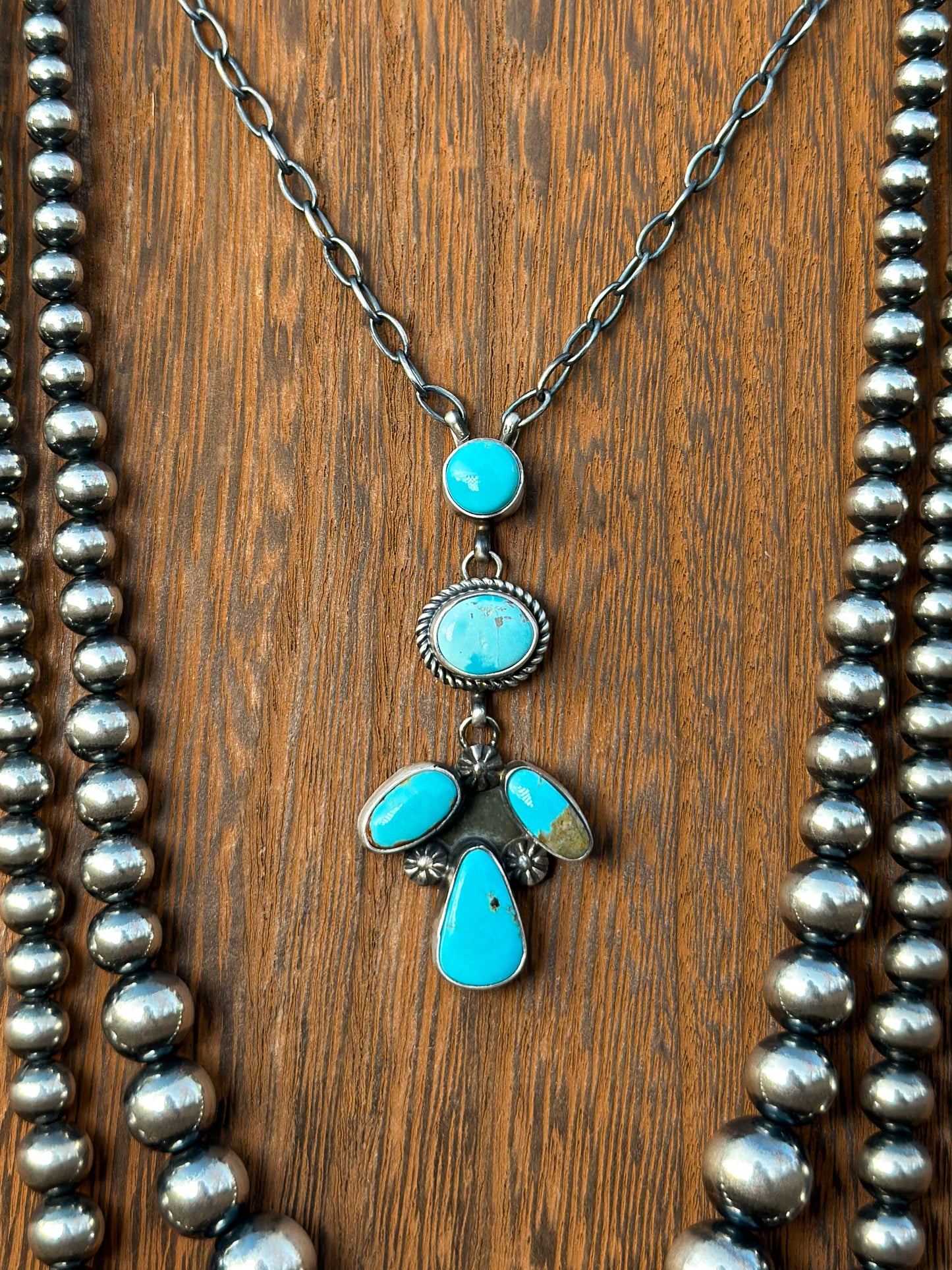 Kingman Dangle Necklace