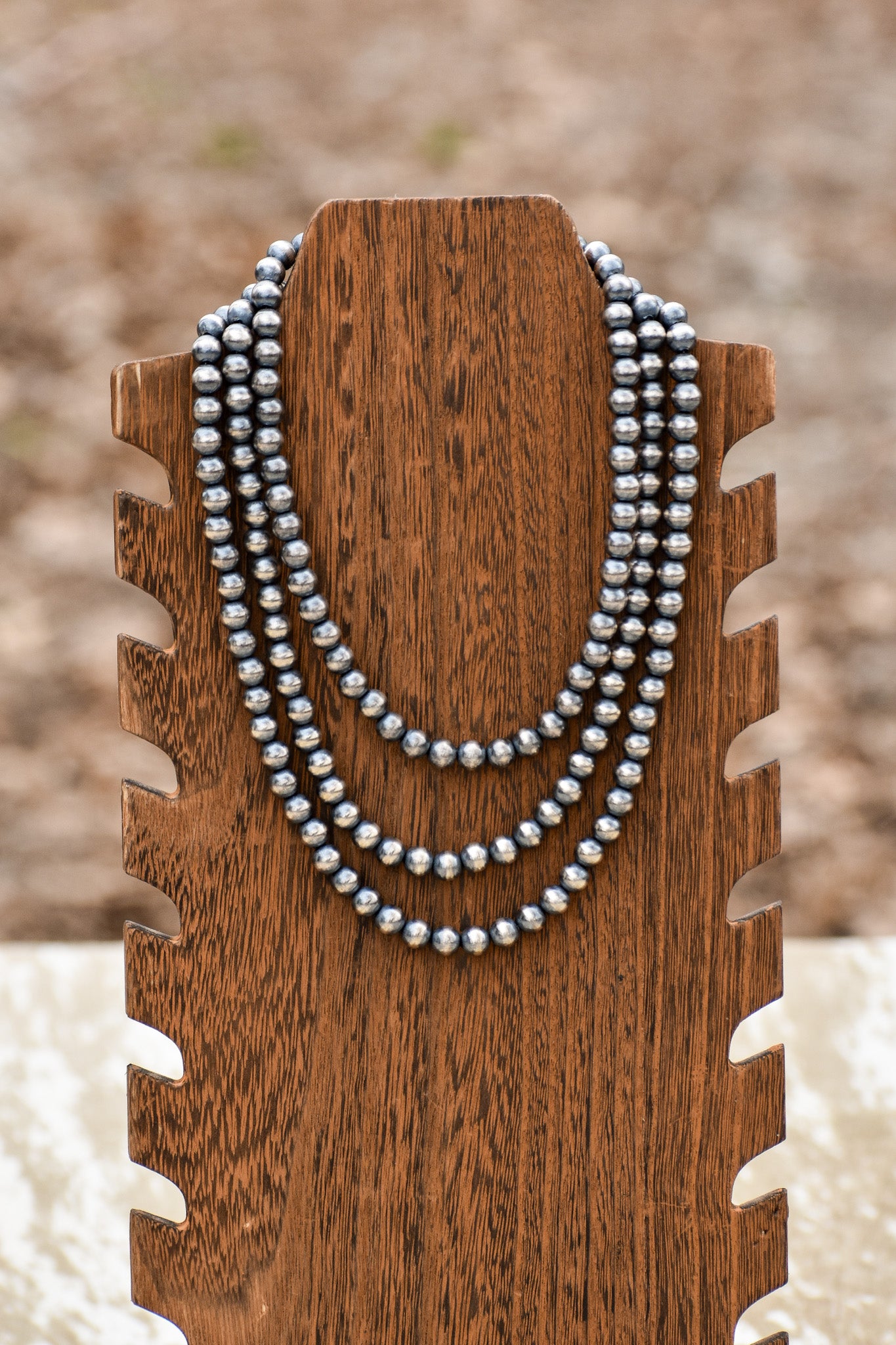 8mm Sterling Silver Pearls