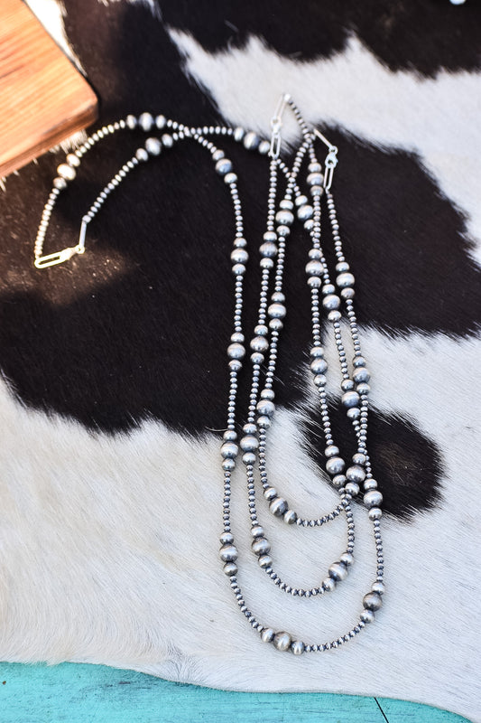 Graduated Sterling Pearls