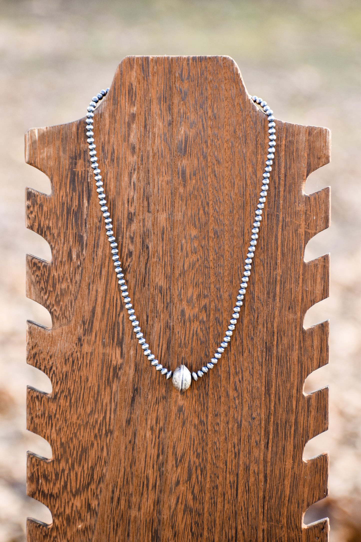 Mercury Dime & Pearl Necklace