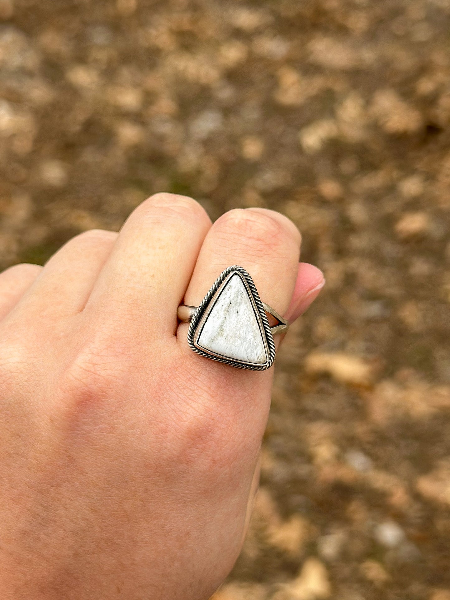 White Buffalo Ring