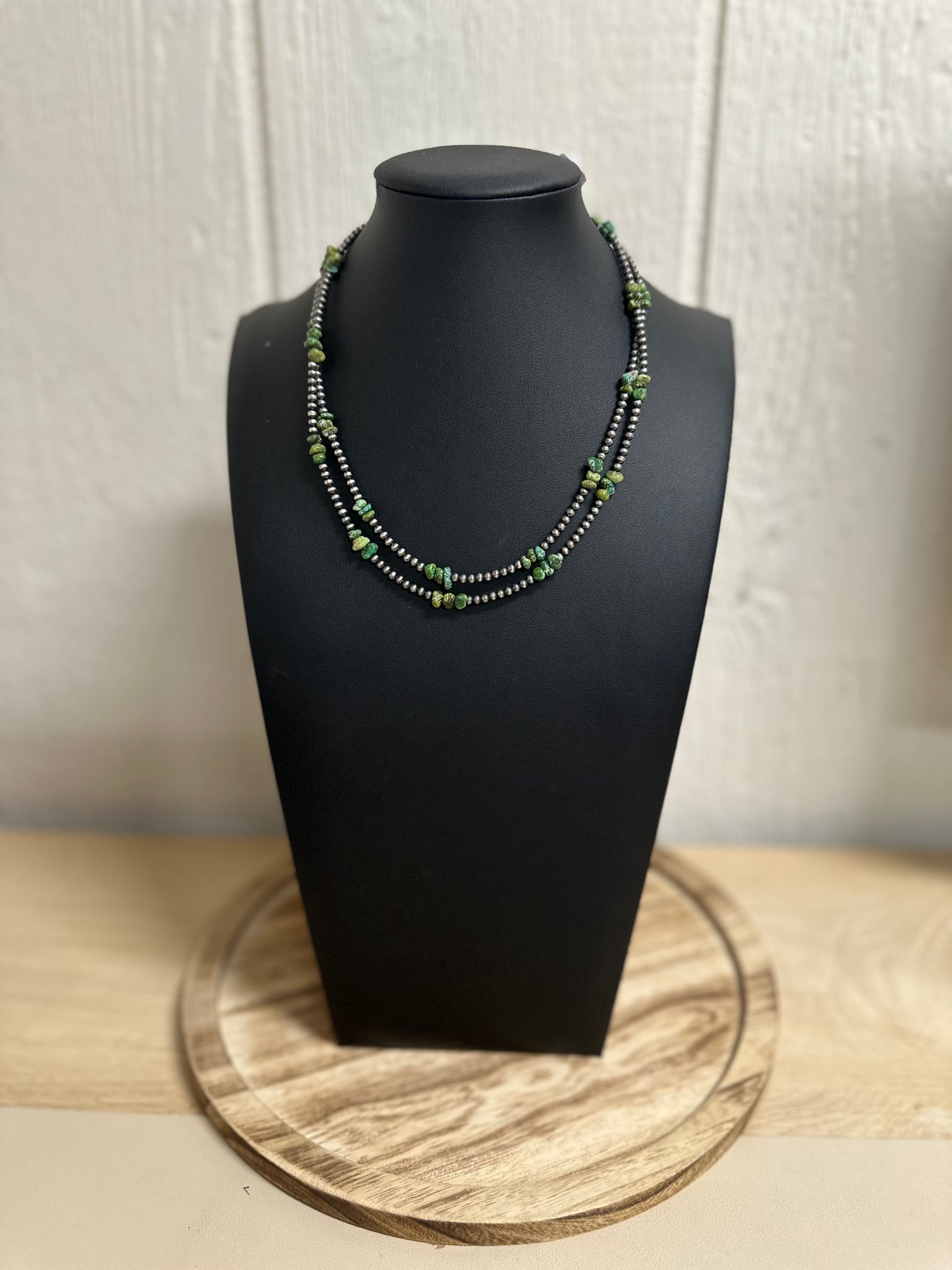 Sonoran Gold & Sterling Pearl Necklace