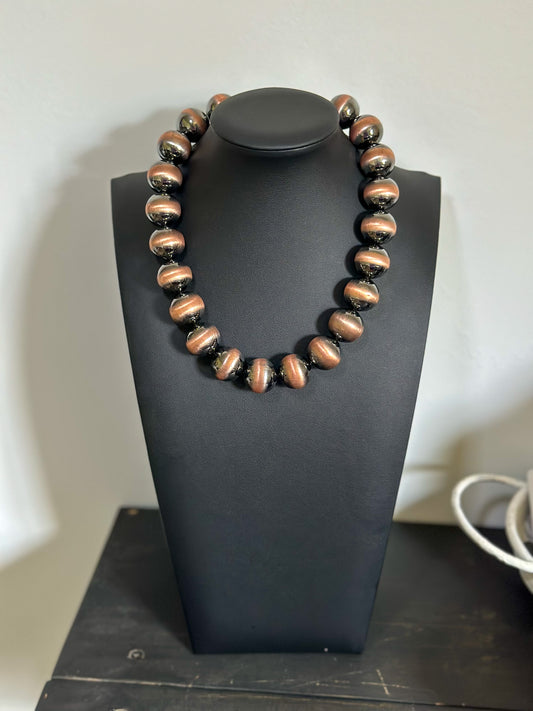 Chunky Copper Pearls