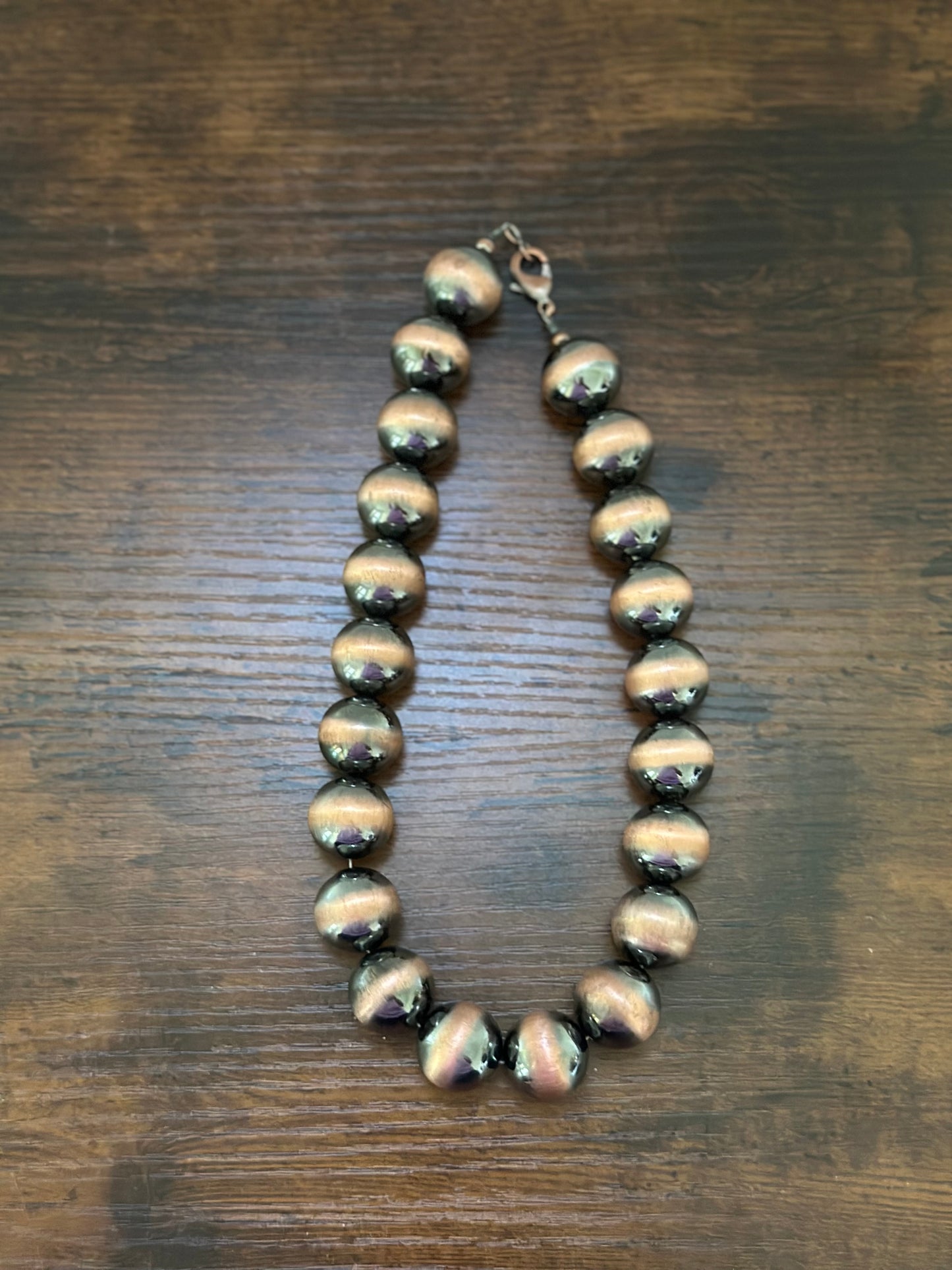Chunky Copper Pearls