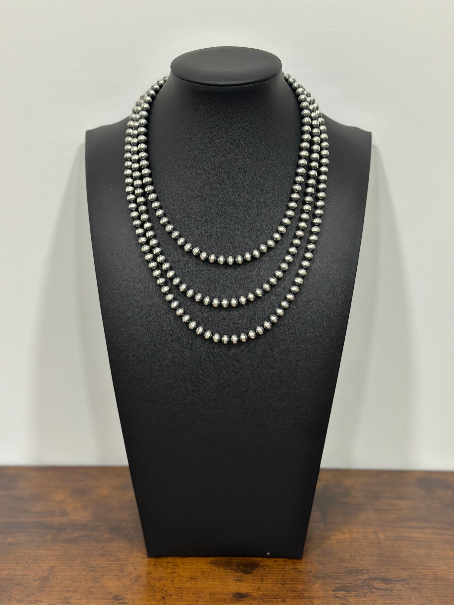6mm Sterling Silver Pearls