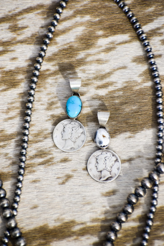 Mercury Dime Pendant