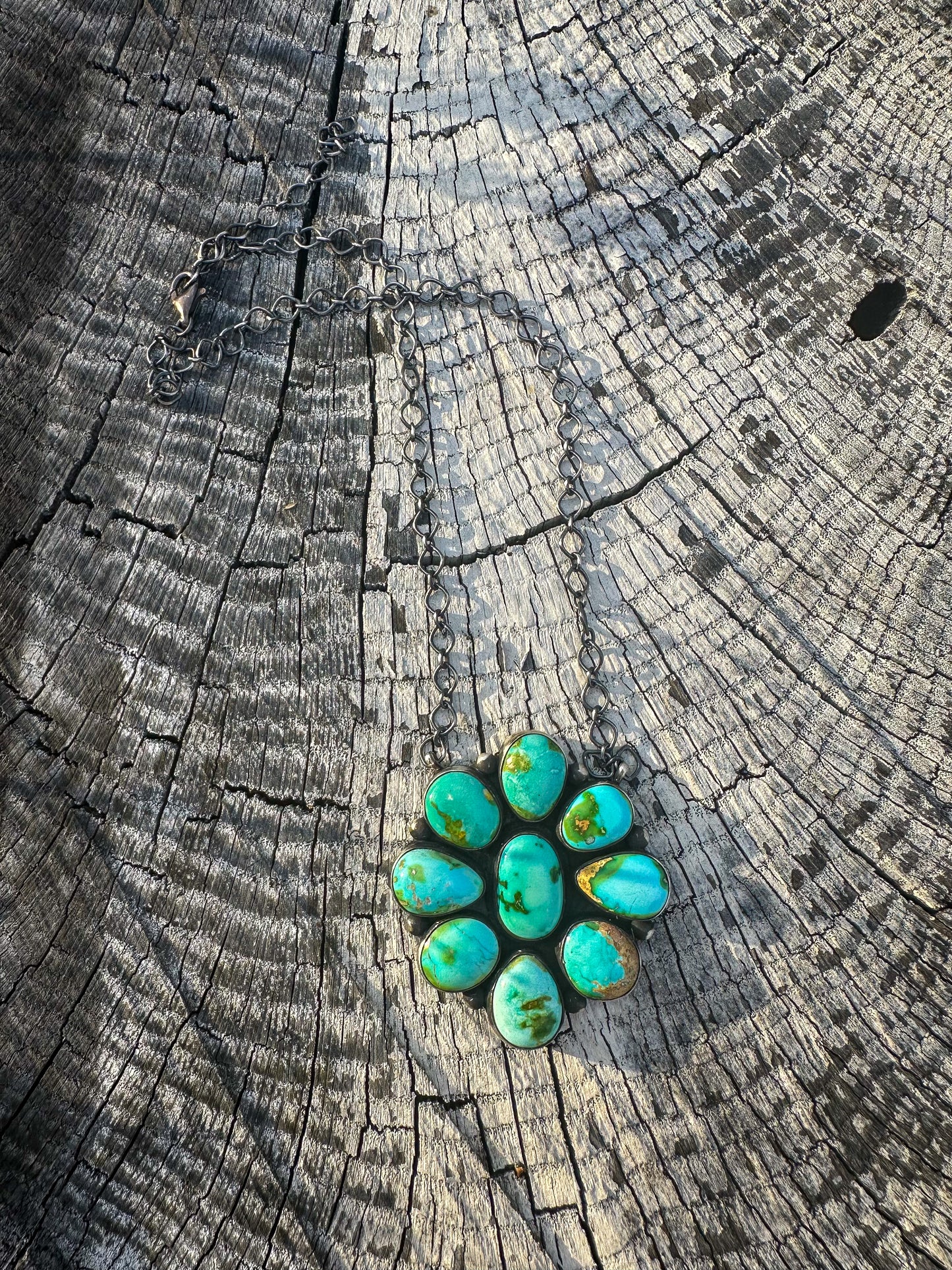 Sonoran Gold Cluster Necklace