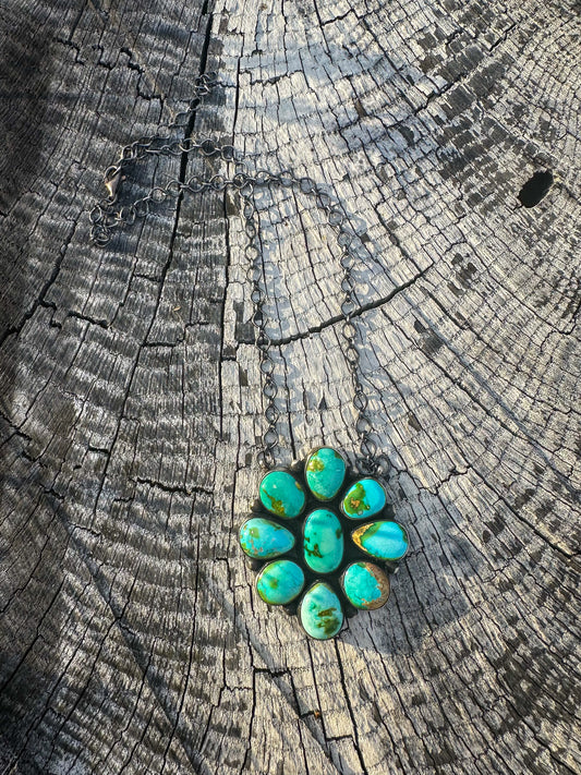 Sonoran Gold Cluster Necklace