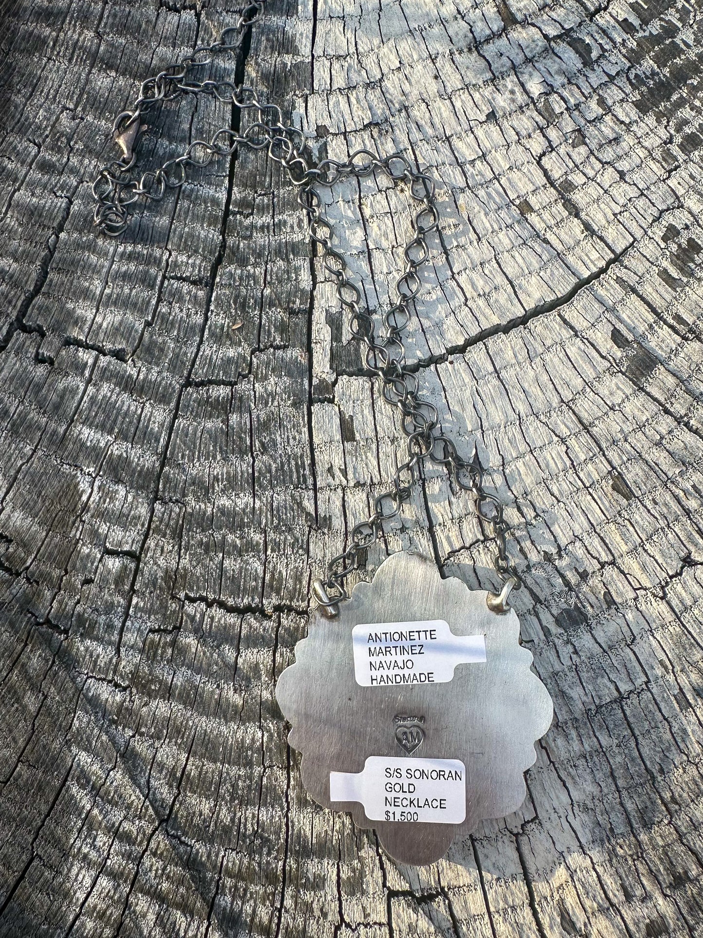 Sonoran Gold Cluster Necklace