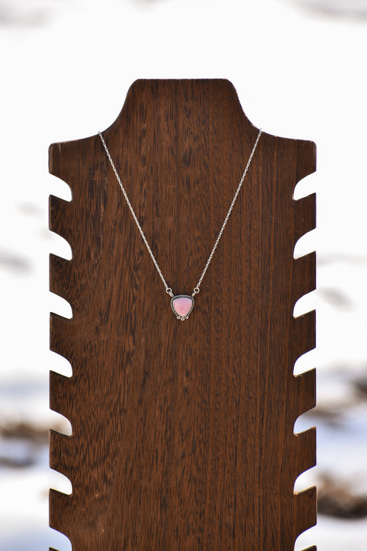 Pink Conch Necklace