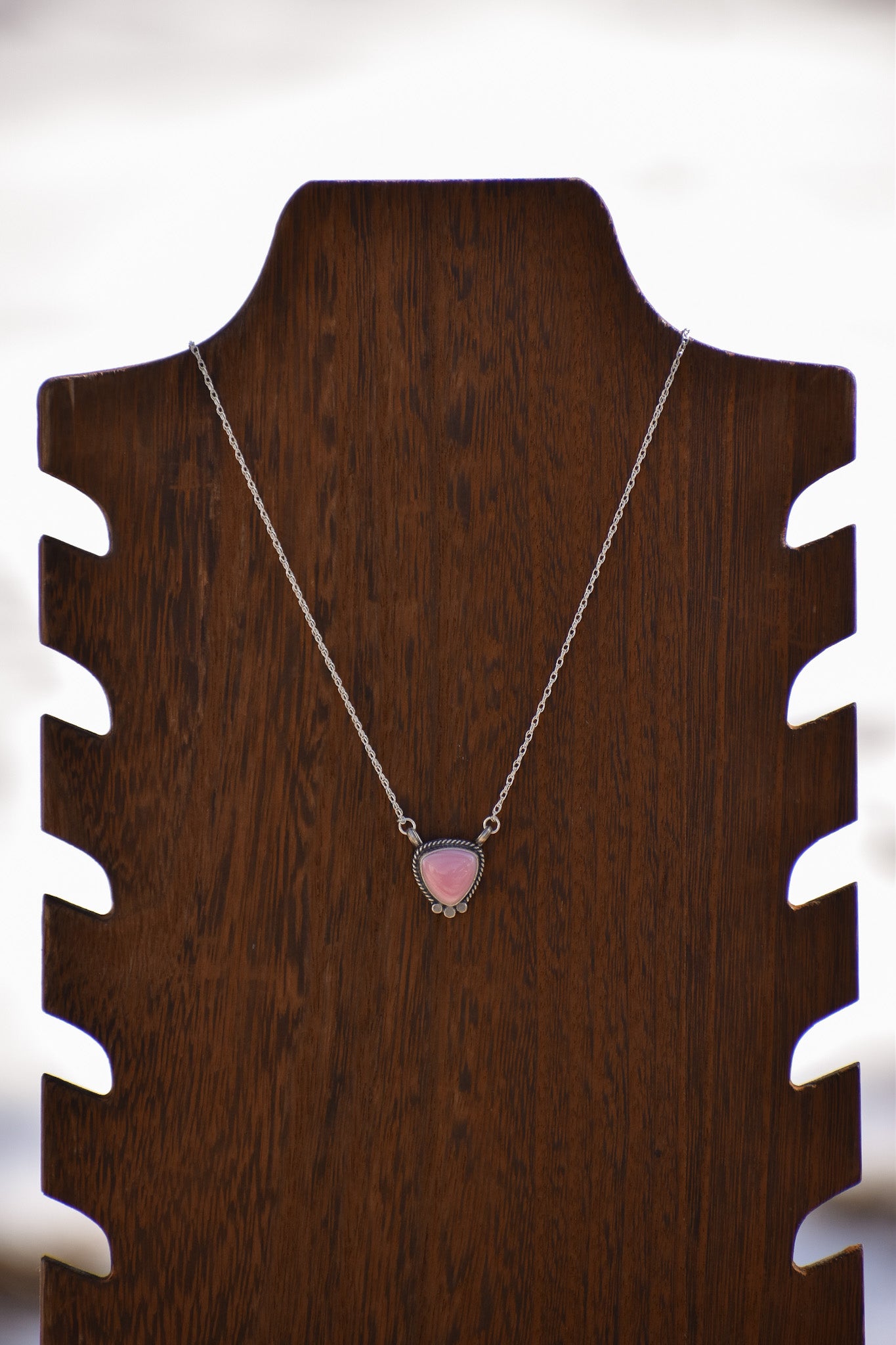 Pink Conch Necklace
