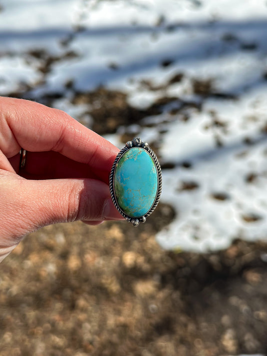 Sonoran Gold Beaded Detail Ring